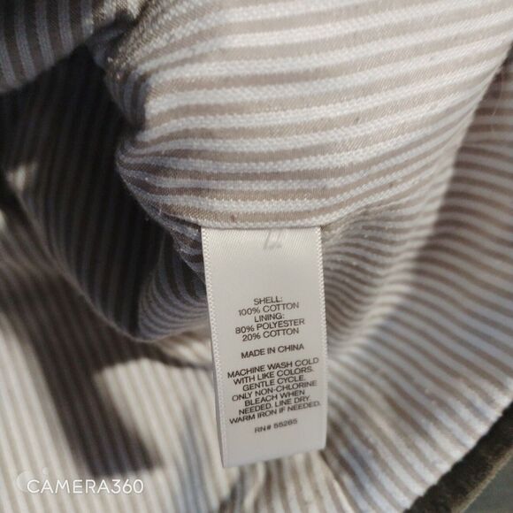 EXPRESS 4 Blazer Green Jacket Button Up Cotton Women Collar - Picture 5 of 6